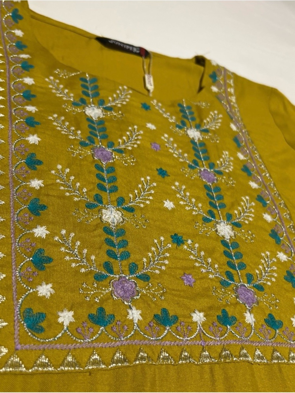 Brand New Mustard Indian Kurti Ladies | Large | Rakhi Gift